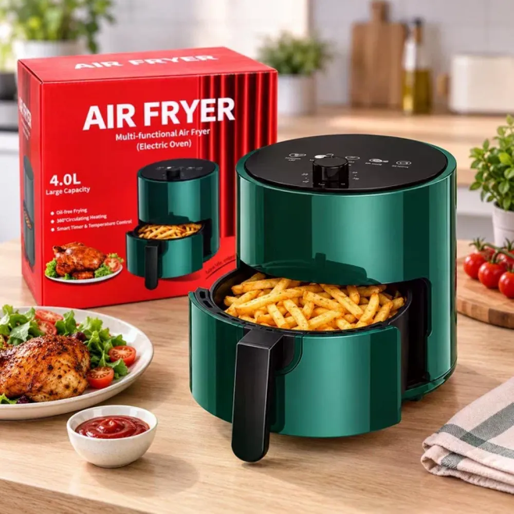 Аерофритюрниця Air Fryer-2294 4 л електричний аерогриль 1000 Вт
