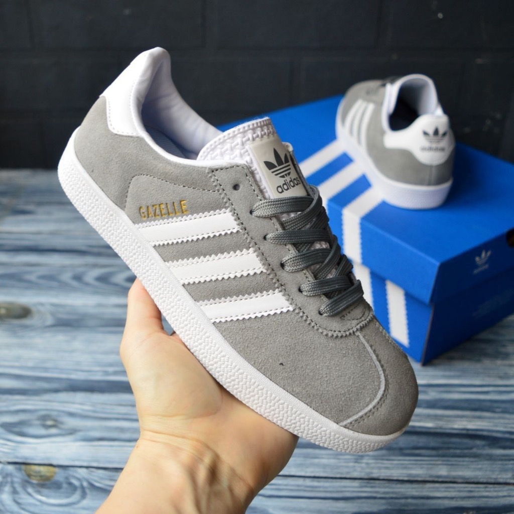 Adidas Gazelle Light Grey 2