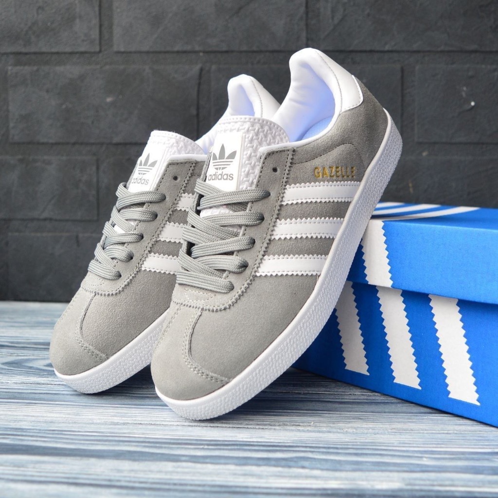 Adidas Gazelle Light Grey 3