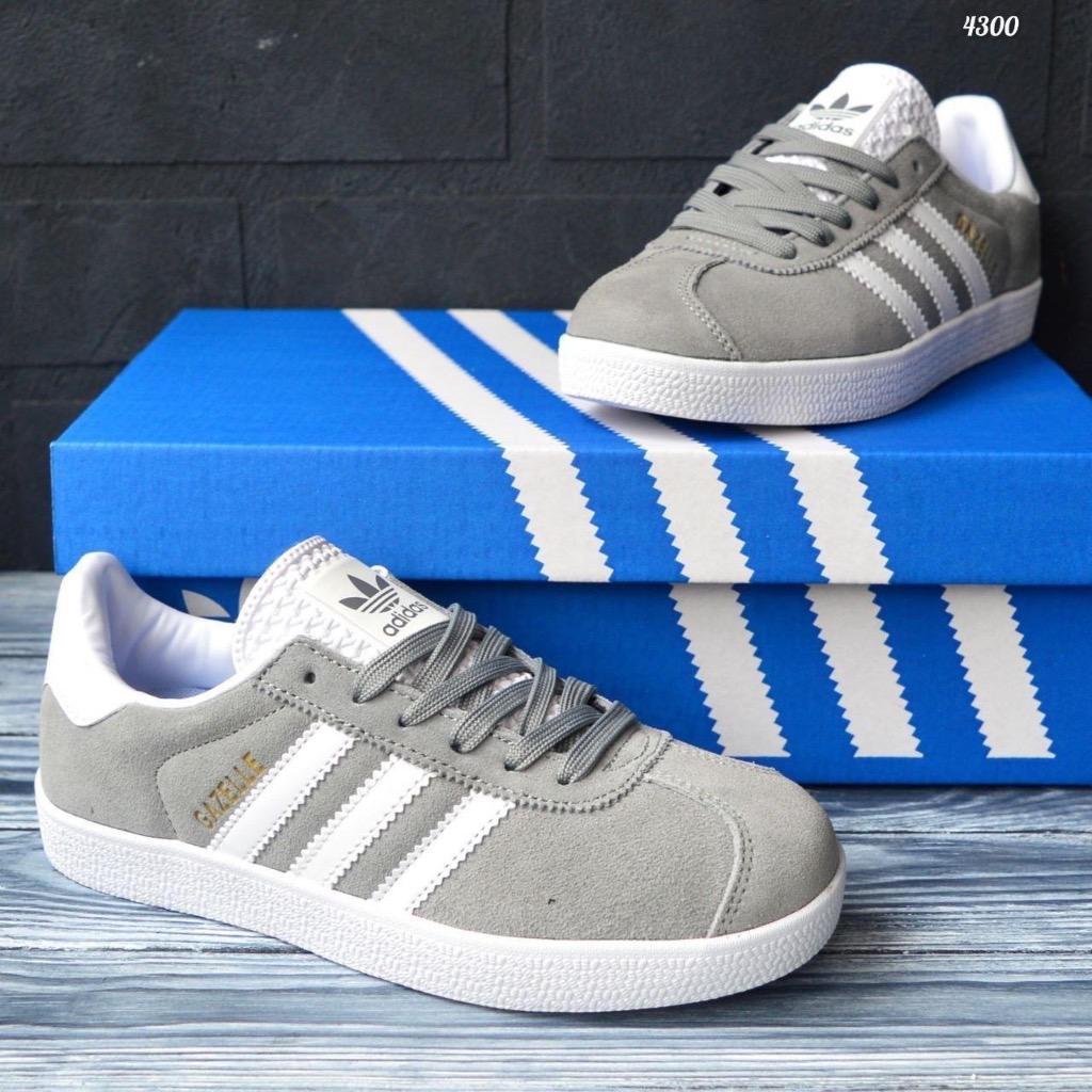 Adidas Gazelle Light Grey 5