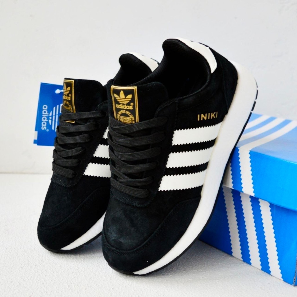 Adidas Iniki Black White 2