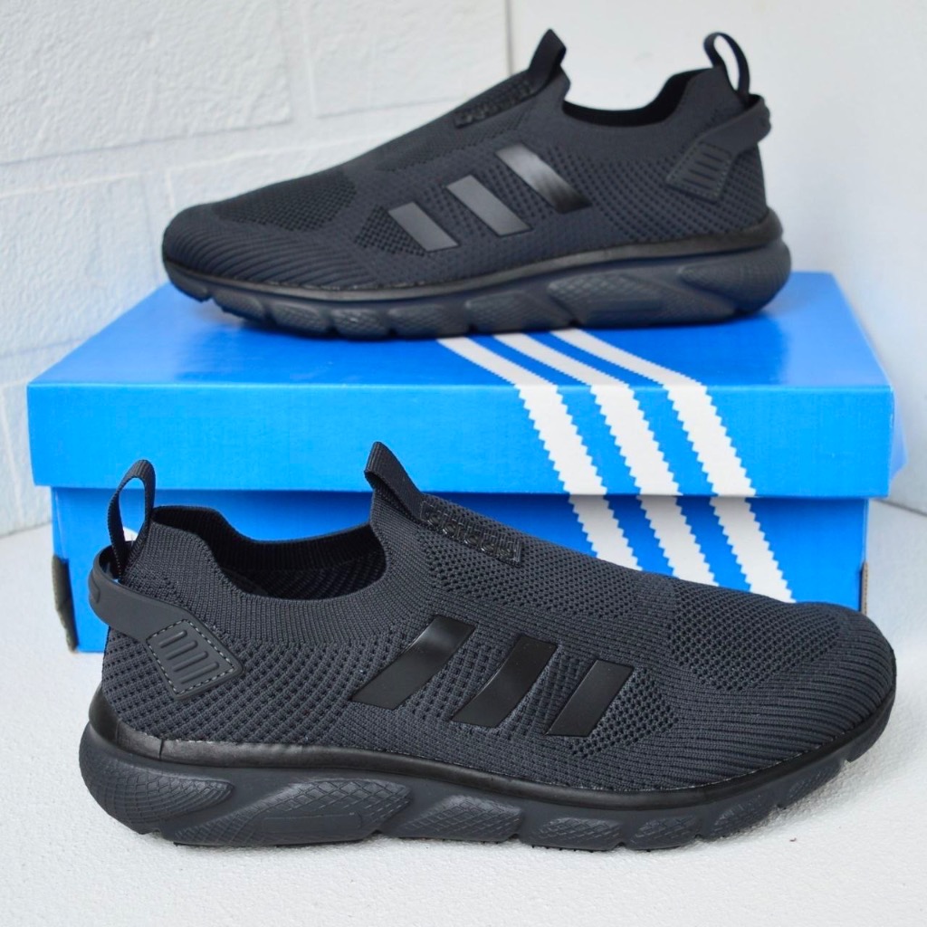 Adidas Slip-On Dark Grey Black 2