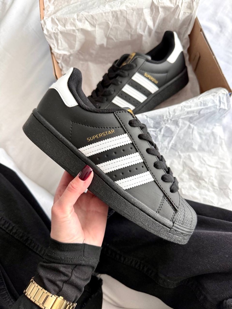 Adidas Superstar Black White 5