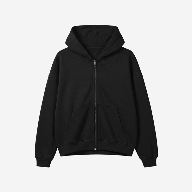 Зіп худі YARM Base oversize black