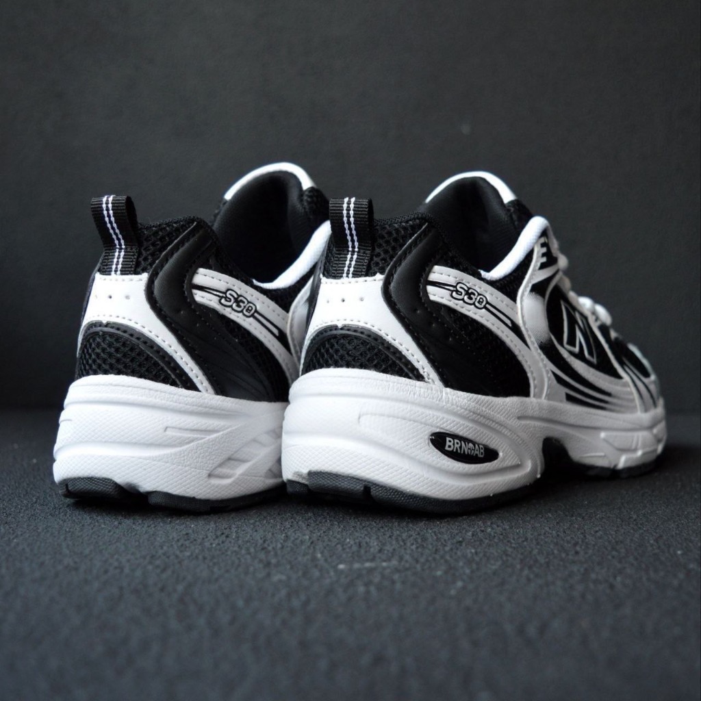 New Balance 530 White Black 4