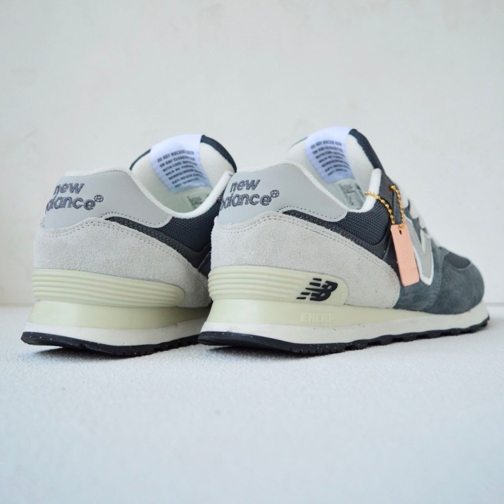 New Balance 574 Dark Grey White 4
