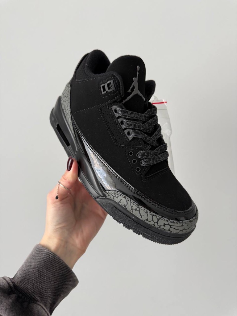 Nike Air Jordan 3 Black Cat 3