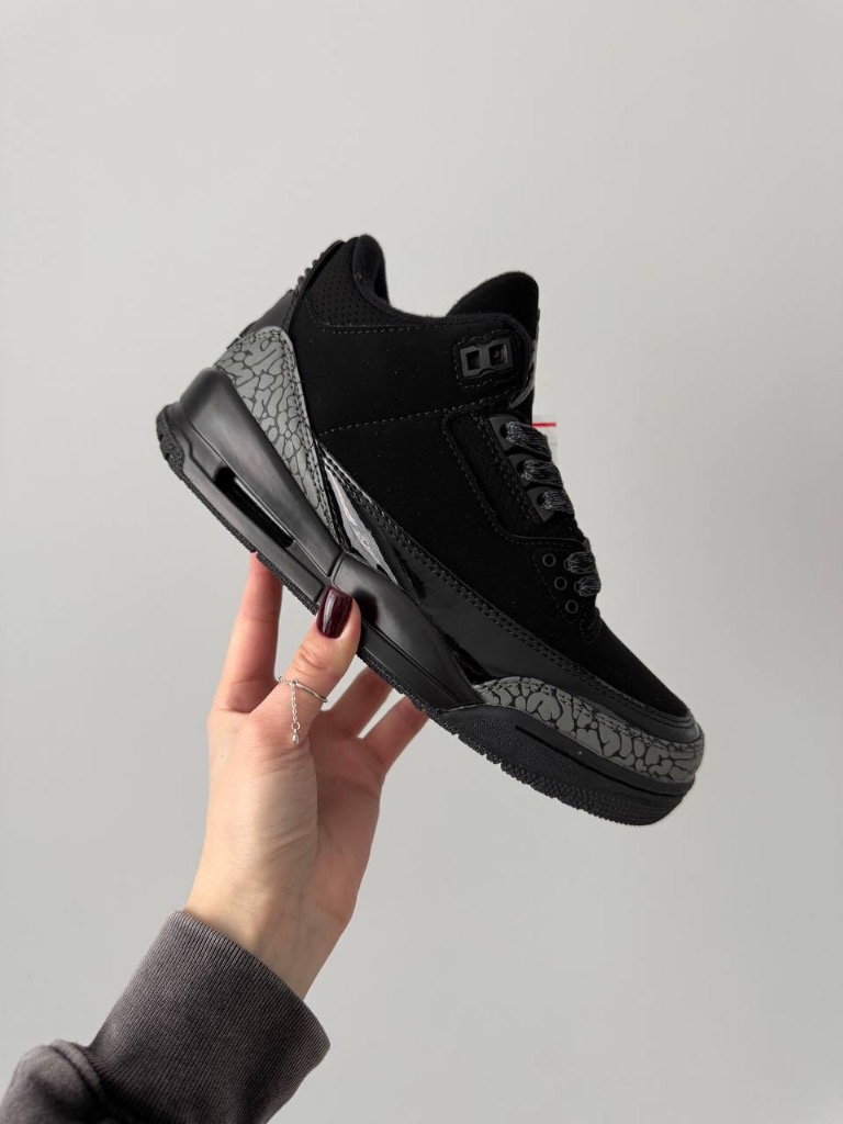 Nike Air Jordan 3 Black Cat 4