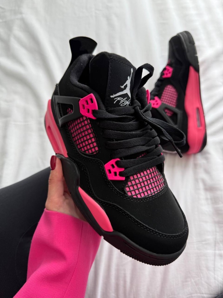 Nike Air Jordan 4 Black Pink