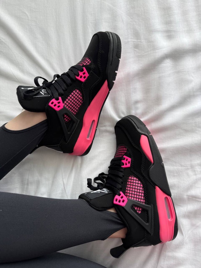 Nike Air Jordan 4 Black Pink 4