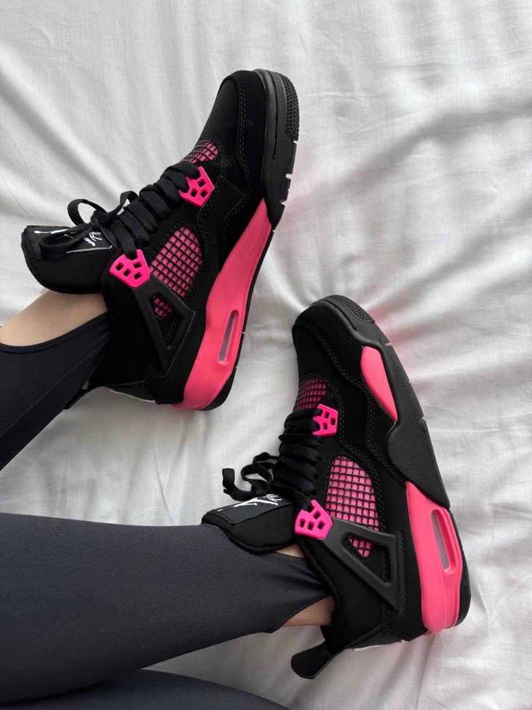 Nike Air Jordan 4 Black Pink 5