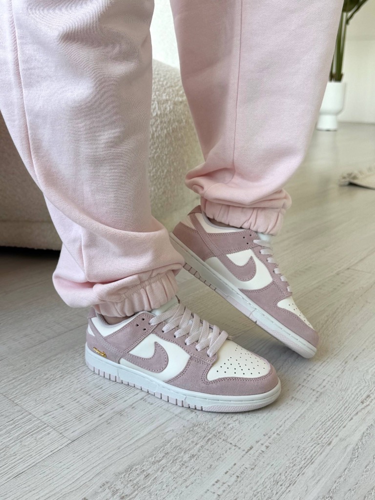 Nike Dunk Low Dusty Pink / Puma Suede XL