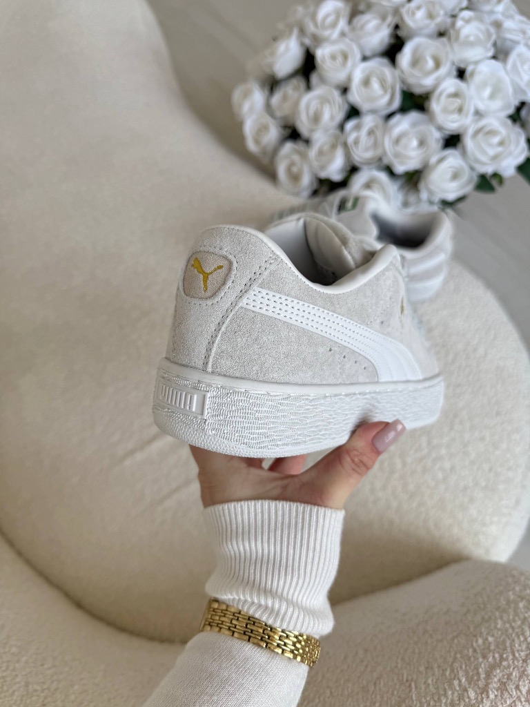 Puma Suede Grey White 4