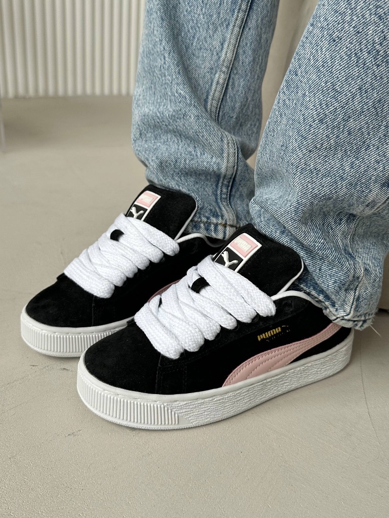 Puma Suede XL Black Pink