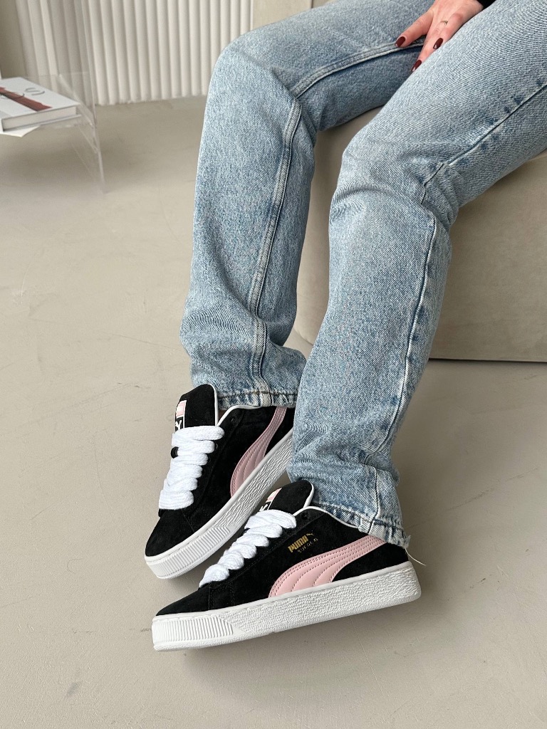 Puma Suede XL Black Pink 2